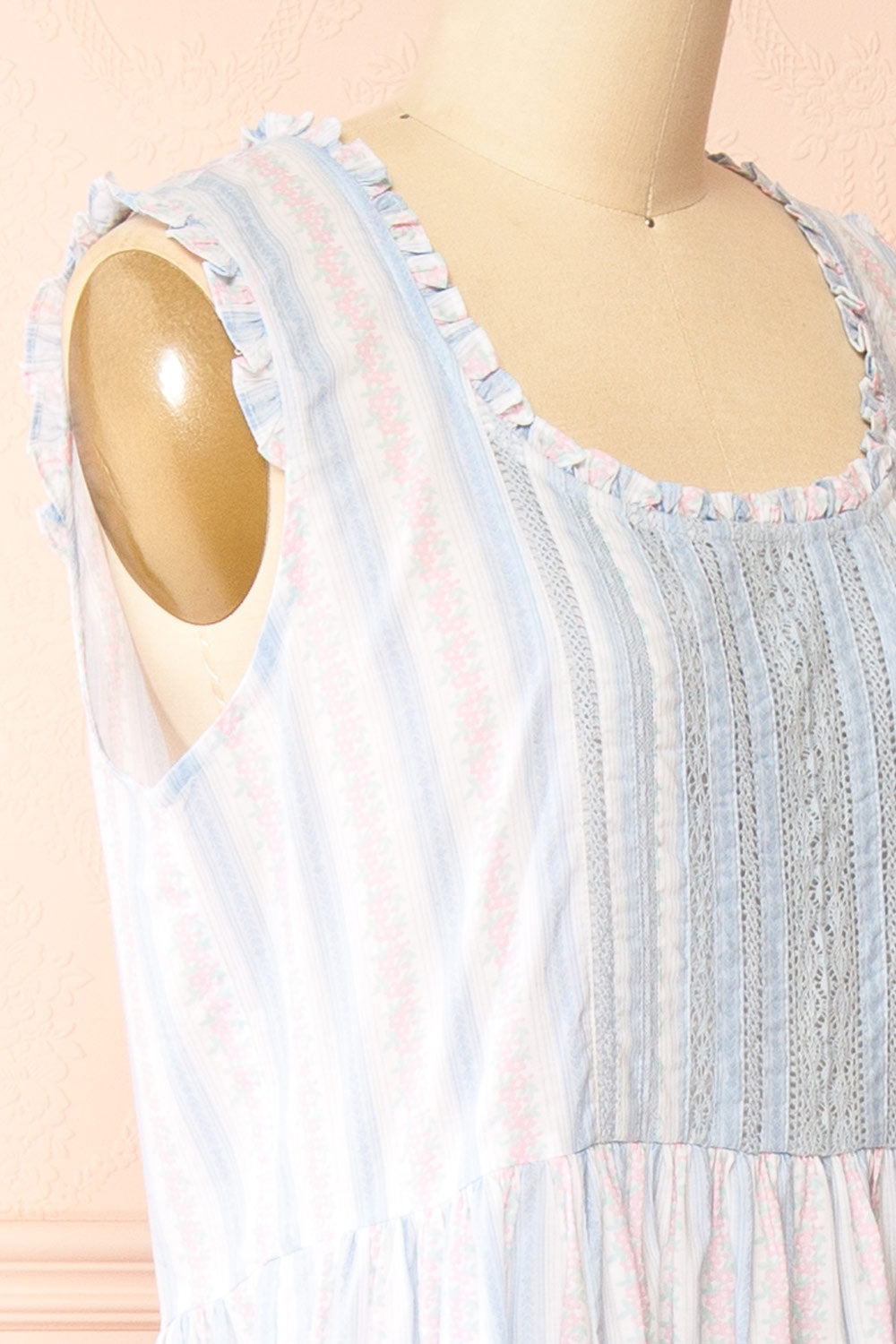 Wrenlee Sleeveless Nightgown with Pockets by April Cornell | Boutique 1861 side
