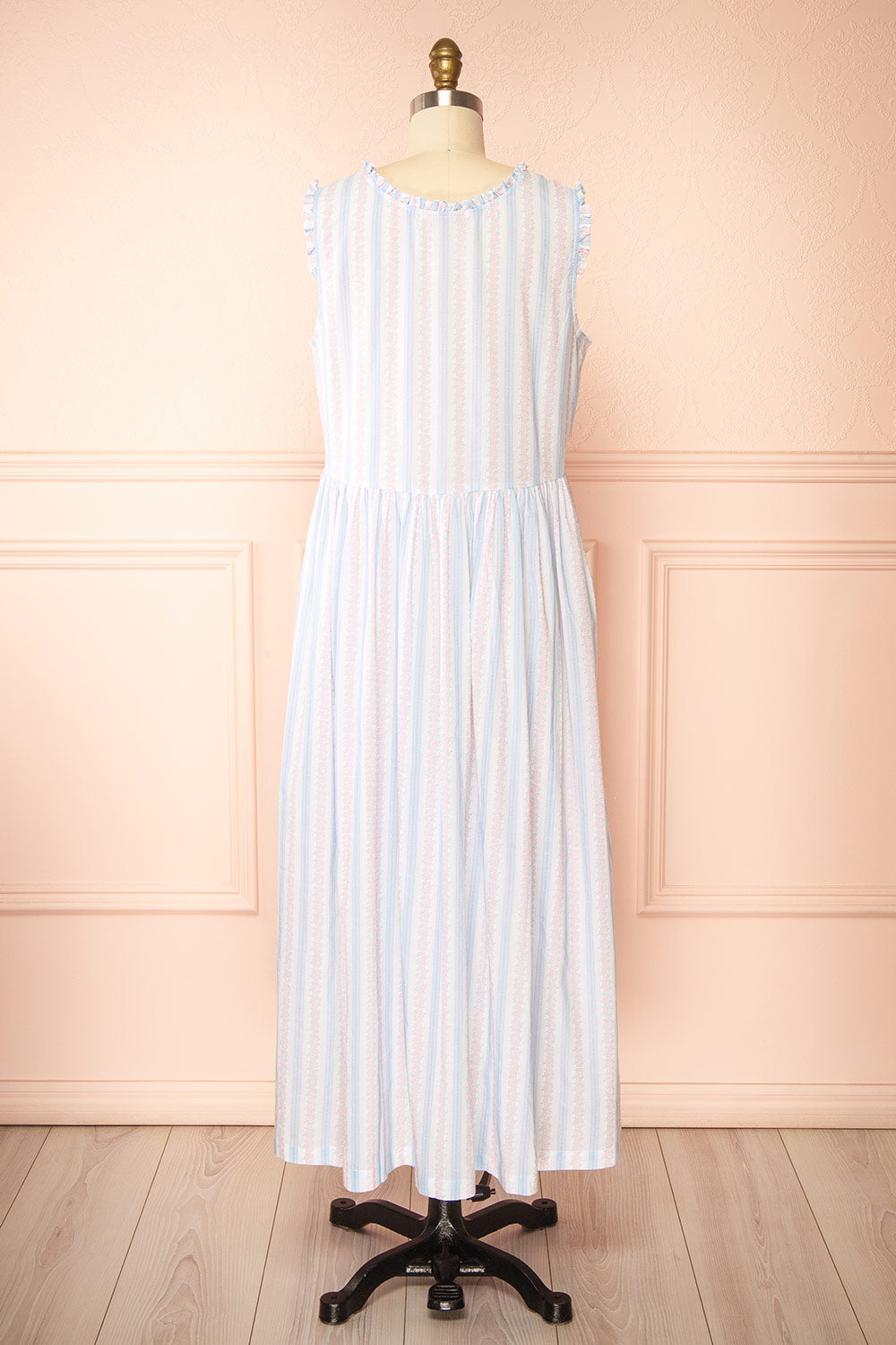 Wrenlee Sleeveless Nightgown with Pockets by April Cornell | Boutique 1861 back view