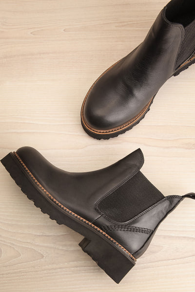 Black chelsea boots sale deals