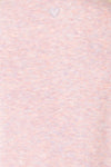 Xiomara Lilac Long Sleeve Round Neck Sweater | La petite garçonne texture