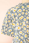 Yanina Oversized Short Floral Dress | Boutique 1861  back