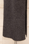 Yarrowford Grey Long Ribbed Knit Skirt | La petite garçonne bottom