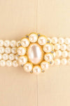 Zelda Elastic Pearl Belt | Boutique 1861 close-up