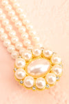 Zelda Elastic Pearl Belt | Boutique 1861 flat close-up