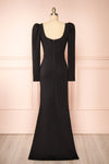 Zophie Black Maxi Dress w/ Rhinestones | Boutique 1861  back view