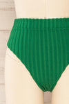 Zuwena Green Bikini Bottom | La petite garçonne front