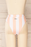 Zuwena Stripes Pink Bikini Bottom | La petite garçonne back view