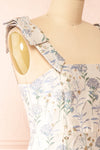 Zylara Floral Jacquard Midi Dress | Boutique 1861 side