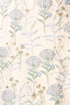 Zylara Floral Jacquard Midi Dress | Boutique 1861 fabric
