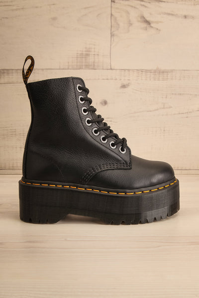 1460 Pascal Max Leather Platform Boots | La petite garçonne side view