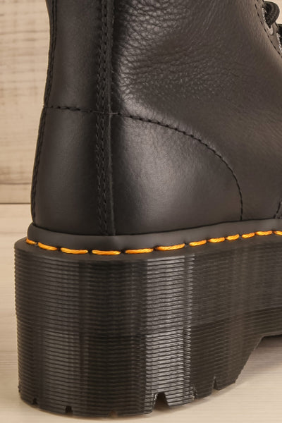 1460 Pascal Max Leather Platform Boots | La petite garçonne back close-up