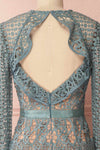 Abassia Aurore Seafoam Crocheted Lace Cocktail Dress | Boutique 1861 7