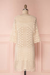 Acacie Beige Crocheted Lace Tunic Dress | Boutique 1861 6