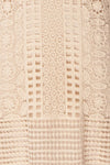 Acacie Beige Crocheted Lace Tunic Dress | Boutique 1861 10
