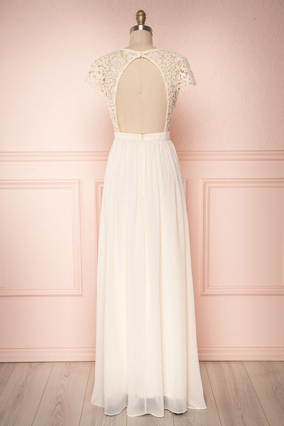 Adalia Cream Lace Bodice Maxi Bridal Gown | Boutique 1861 5