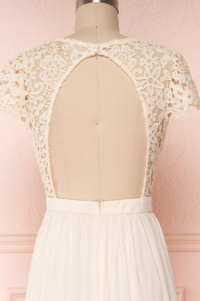 Adalia Cream Lace Bodice Maxi Bridal Gown | Boutique 1861 2
