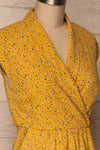 Adegem Yellow Patterned A-Line Summer Dress | La Petite Garçonne 4