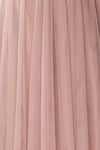 Adifa Dusty Rose Net Tulle Sleeveless A-Line Gown | Boudoir 1861 8