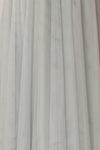 Adifa Eucalyptus Sage Net Tulle Sleeveless A-Line Gown | Boudoir 1861 8