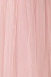 Aerie Dusty Pink Tulle & Mesh A-Line Maxi Dress | Boutique 1861 fabric detail