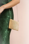Agave Gold Crystal Clutch | Sac à Main | Boutique 1861 on model