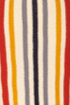 Agnita Knit Striped Batwing Sleeves Fitted Dress | La Petite Garçonne fabric detail