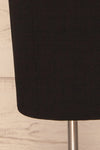 Agnolia Black Cocktail Dress | Robe | La Petite Garçonne bottom close-up