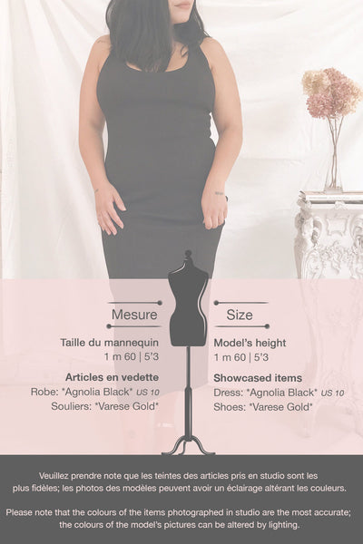 Agnolia Black Cocktail Dress | La petite garçonne template