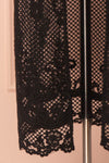 Agota Night Black Embroidered Lace Cape | Boutique 1861 2