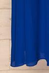 Aigaleo Sapphire Blue Chiffon Empire Gown | La Petite Garçonne 11