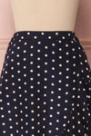 Ailish | Navy & Cream Polkadot Skirt