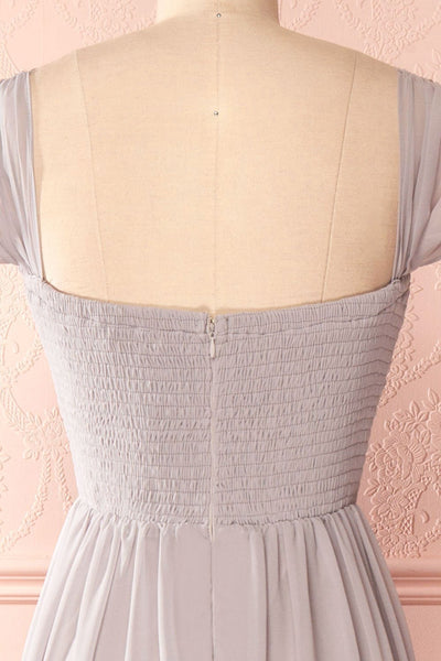 Aimi Moon Grey Sweetheart Bridesmaid Gown | Boudoir 1861 7