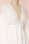 Aimiliona White Embroidered Maxi Bridal Dress | Boudoir 1861 6