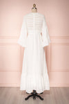Aimiliona White Embroidered Maxi Bridal Dress | Boudoir 1861 7