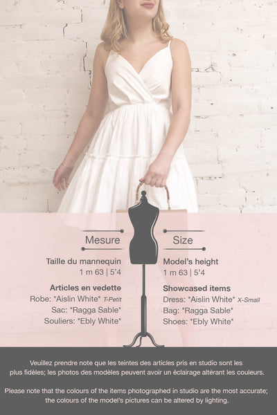 Aislin White A-Line Short Dress | Boutique 1861 template