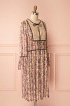 Aiza Floral Lace A-Line Vintage Style Dress | Boutique 1861