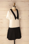 Akamatra - Black and white schoolgirl dress