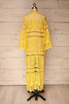 Akharnai Yellow Crocheted Lace Kimono | La Petite Garçonne 5