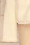 Alfonsia Cream White Buttoned Fuzzy Jacket | La petite garçonne bottom