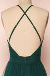 Aliki Green Forest Green Mesh Maxi Dress | Boutique 1861 6