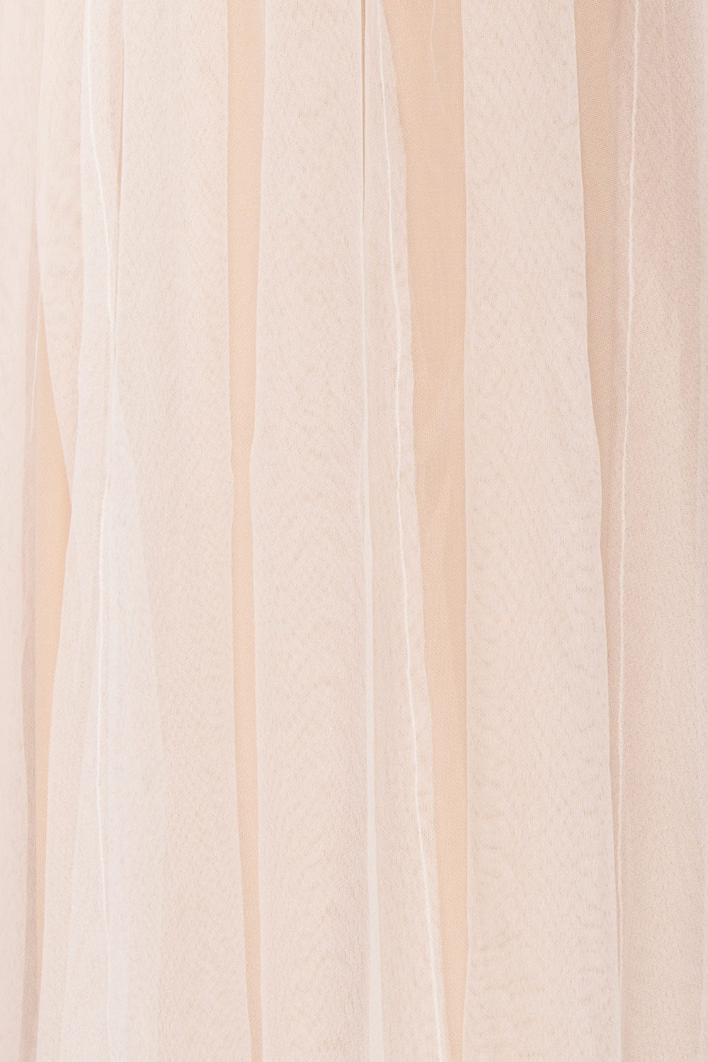 Aliki Taupe & White Mesh Maxi Dress | Boutique 1861 fabric detail 