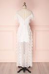 Aliza White Tulle Maxi Bridal Dress with Ruffles | Boudoir 1861 6