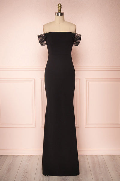 Alvery Black Mermaid Dress | Robe Maxi | Boutique 1861