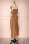 Alvis Camel Pleated Tunic Midi Dress | Boutique 1861 3