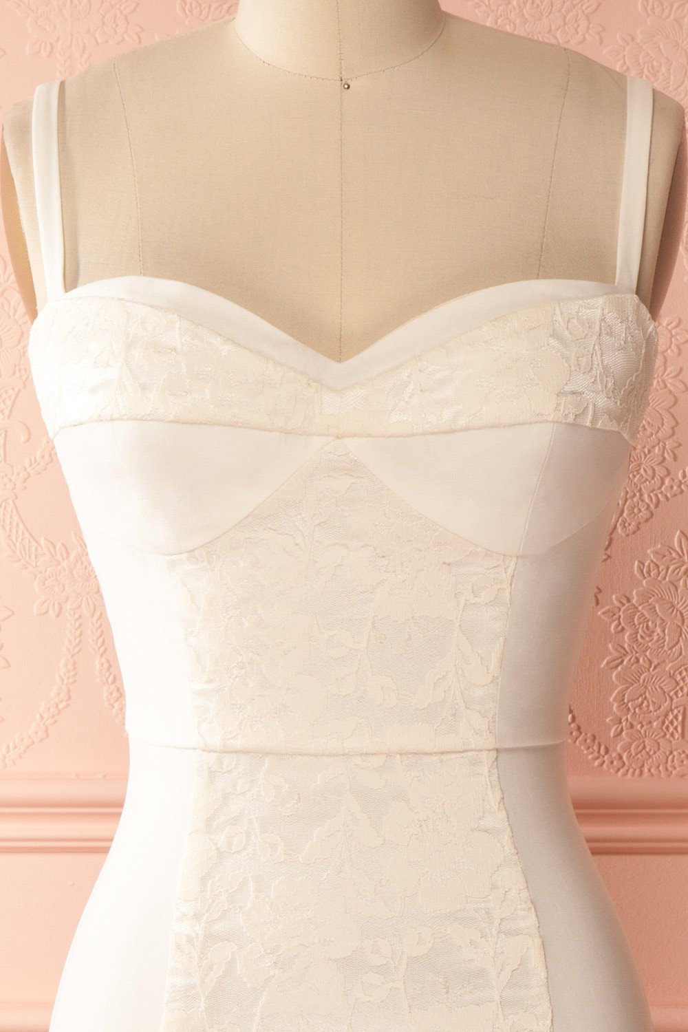 Amala Tendresse White Fitted Bridal Dress | Boudoir 1861