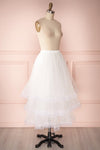 Aminthe White Layered Tulle Bridal Skirt | Boudoir 1861 4
