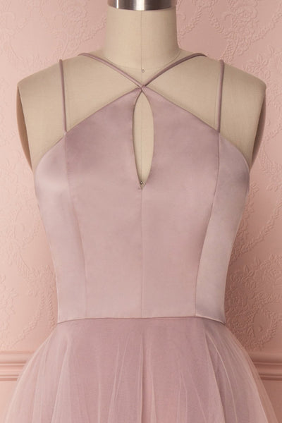 Anahis Day | Lilac Tulle & Silk Dress