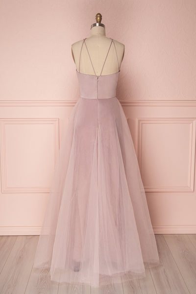Anahis Day | Lilac Tulle & Silk Dress