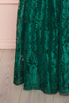 Anaick Green Lace A-Line Maxi Gown | Boutique 1861 7