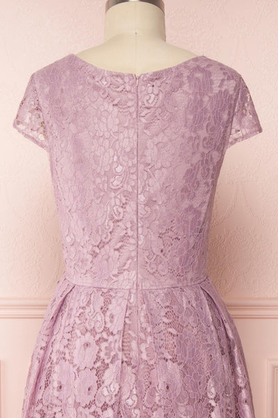 Anaick Lilac Lace A-Line Maxi Gown | Boutique 1861 6